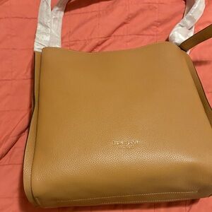 Kate spade Tan Leather Shoulder Bag